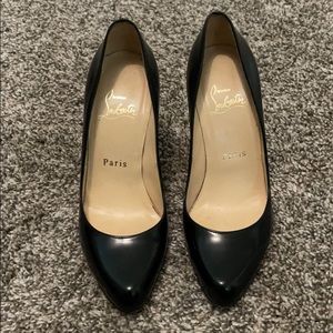 Christian Louboutin heels size 36 patent leather
